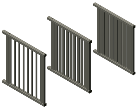 Modell Agon Vertikale Stäbe