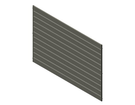 Modell Dione1 Lamellen im Rahmen