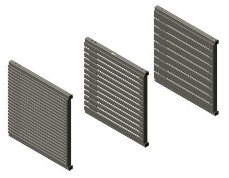 Modell Dione Horizontale Lamellen