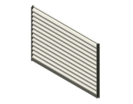 Modell Linos Überlappende Lamellen